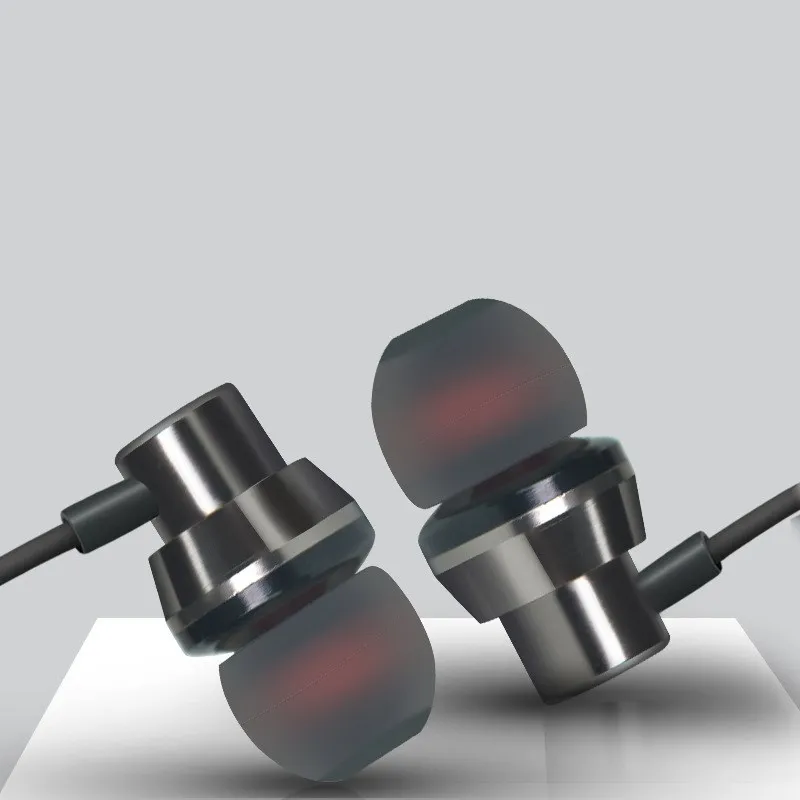 USB Type-C In-Ear Earphones Metal Bass Music Sport Gaming Earplugs With Mic For Xiaomi Mi6 Note3 MIX2 Smart Phones New