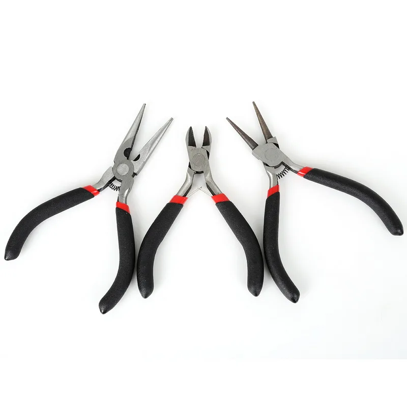 

High Quality 3pcs/lot Flush Side Shear Cutter Clipper Cutting Beading Pliers For Jewelry Wire Tools&Equipment