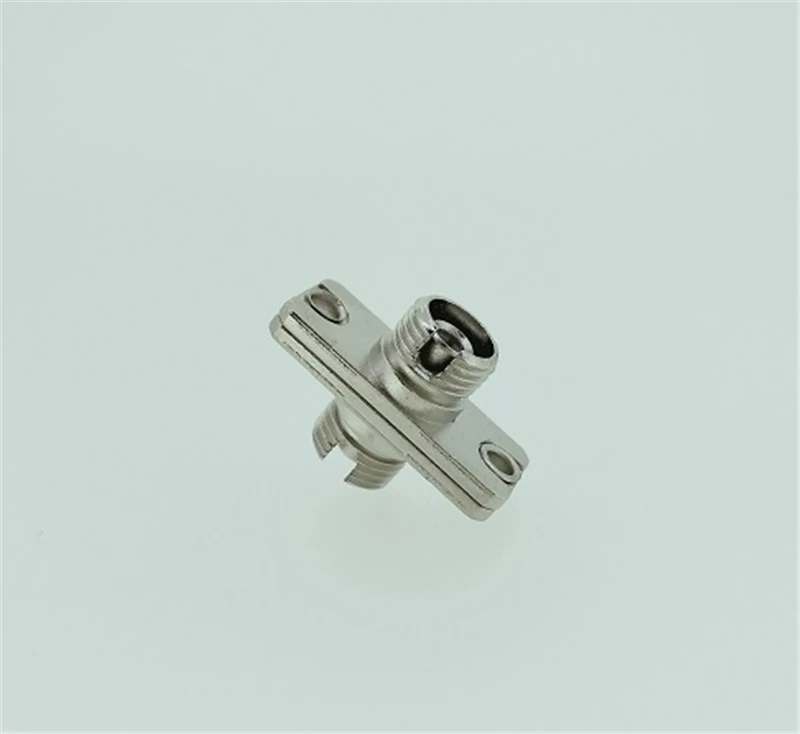 Разъемный оптоволоконный адаптер FC, два сварных металлических корпуса, оптоволоконный соединитель SM MM, разъем APC ftth, заводская поставка ELINK, 2 детали