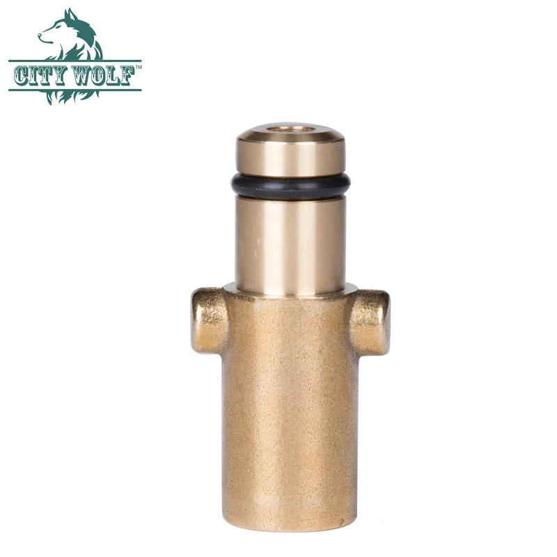 City Wolf Brass Adaptor For Nilfisk Sthile Kew Alto High Pressure Washer Snow Foam Lance Soap Bottle Car Washer Accessory