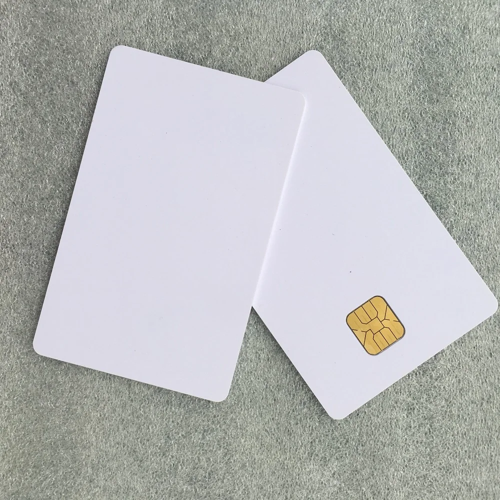 wholesale 10000pcs 2Kbits memory fudan24C02 AT24C02 PVC read-write Contact smart card