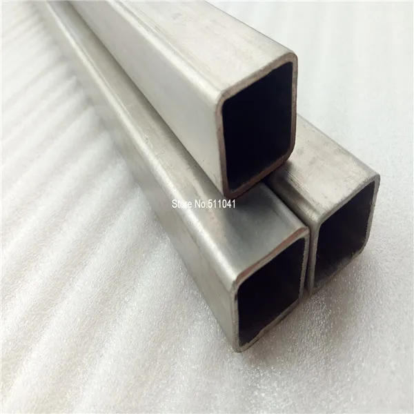 

4pcs Titanium square tube 30mm*30mm*3.0mm*600mm Grade 2 Gr.2 Gr2 titanium metal Trangle Corner SEAMLESS tube,free shipping