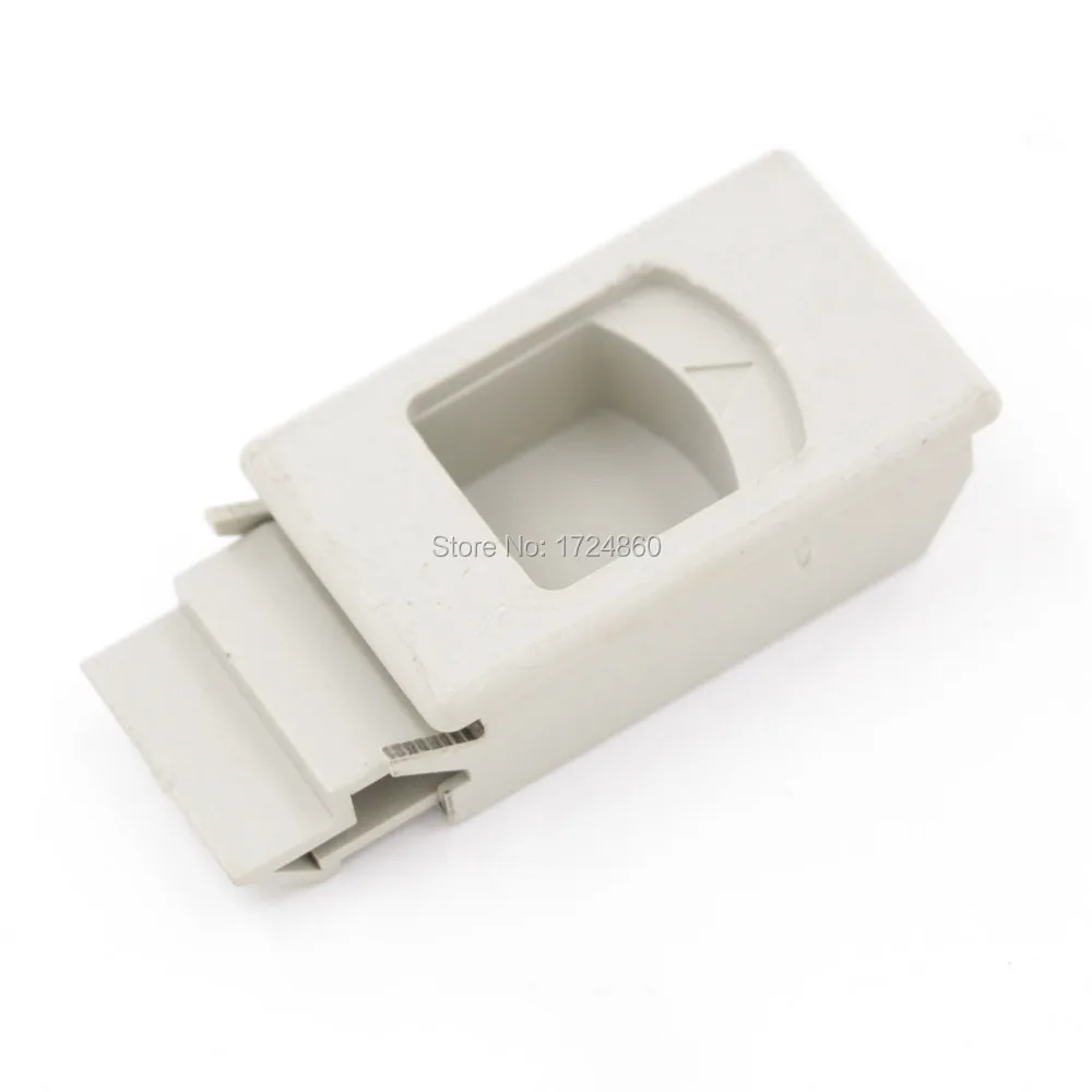 

100PCS Light Grey Mechanical Door Handles Plastic Hasp 725