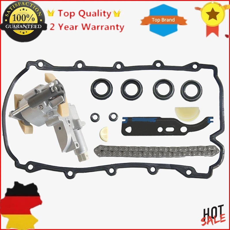 AP01 077109087P 077109087C 077109087E For AUDI A6 A8 VW Touareg Phaeton 4.2 V8 Timing Chain Tensioner GASKETS Kit  -- Left Side