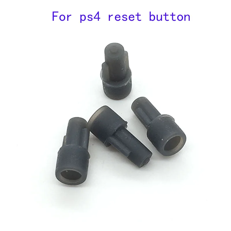 4PCS Black For PS 4 Silicon Rubber Reset Key Restart Button for Playstation 4 PS4 controller Repair