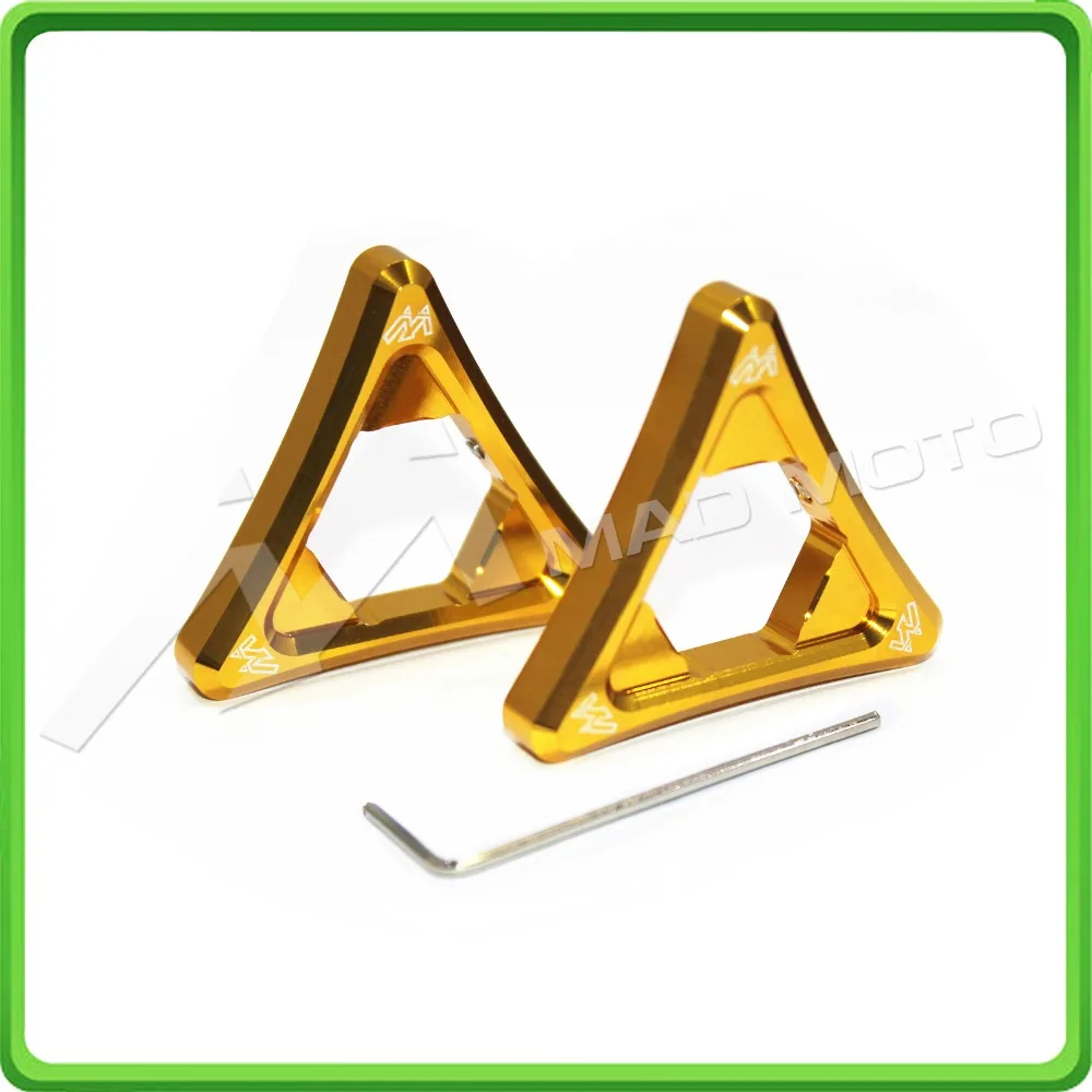 HUIHUAN MADMOTO 22mm Gold Fork Spring Preload Adjusters for Kawasaki Z1000 2003 2004 2005 2006 03 04 05 06 Style E