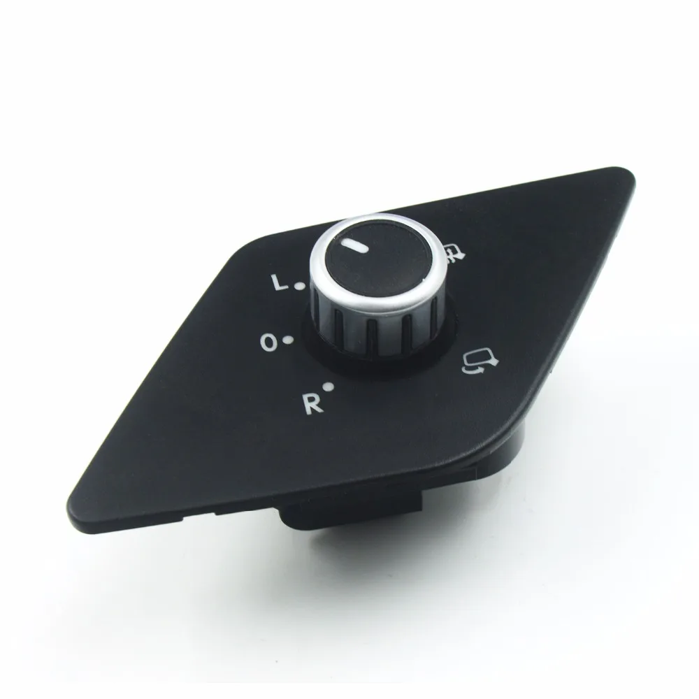 Chrome Mirror Adjust Control Switch W/Heat For Volkswagen Jetta MK6 High Version 2010 2011 2012 2013 16D959565A 5C7 959 565G