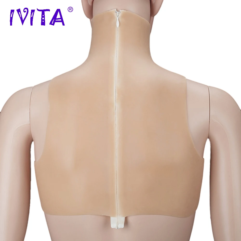 IVITA 2200g Realistic Silicone Breast Forms Fake Boobs For Crossdresser Shemale Fake Breasts Drag Queen Transgender Tits Silicon