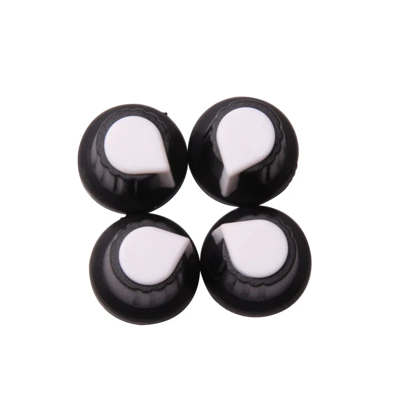 Glyduino 10PCS 17 MM Height Potentiometer Knob 6 MM inside diameter AND 15 MM Outside diameter for Arduino