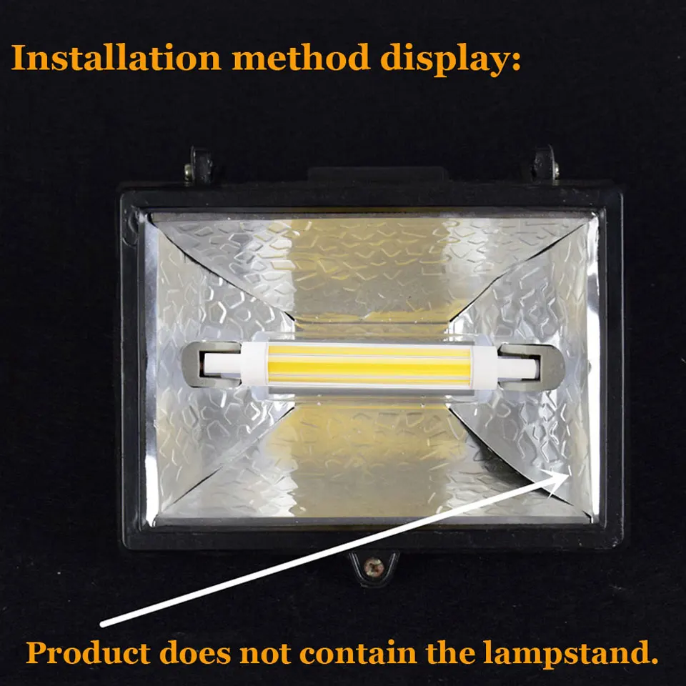 Imagem -06 - Lâmpada de Milho Led Regulável Lâmpada Cob R7s J118 Economia de Energia Substituir a Luz do Halogênio 100w Projector 15w 118 mm