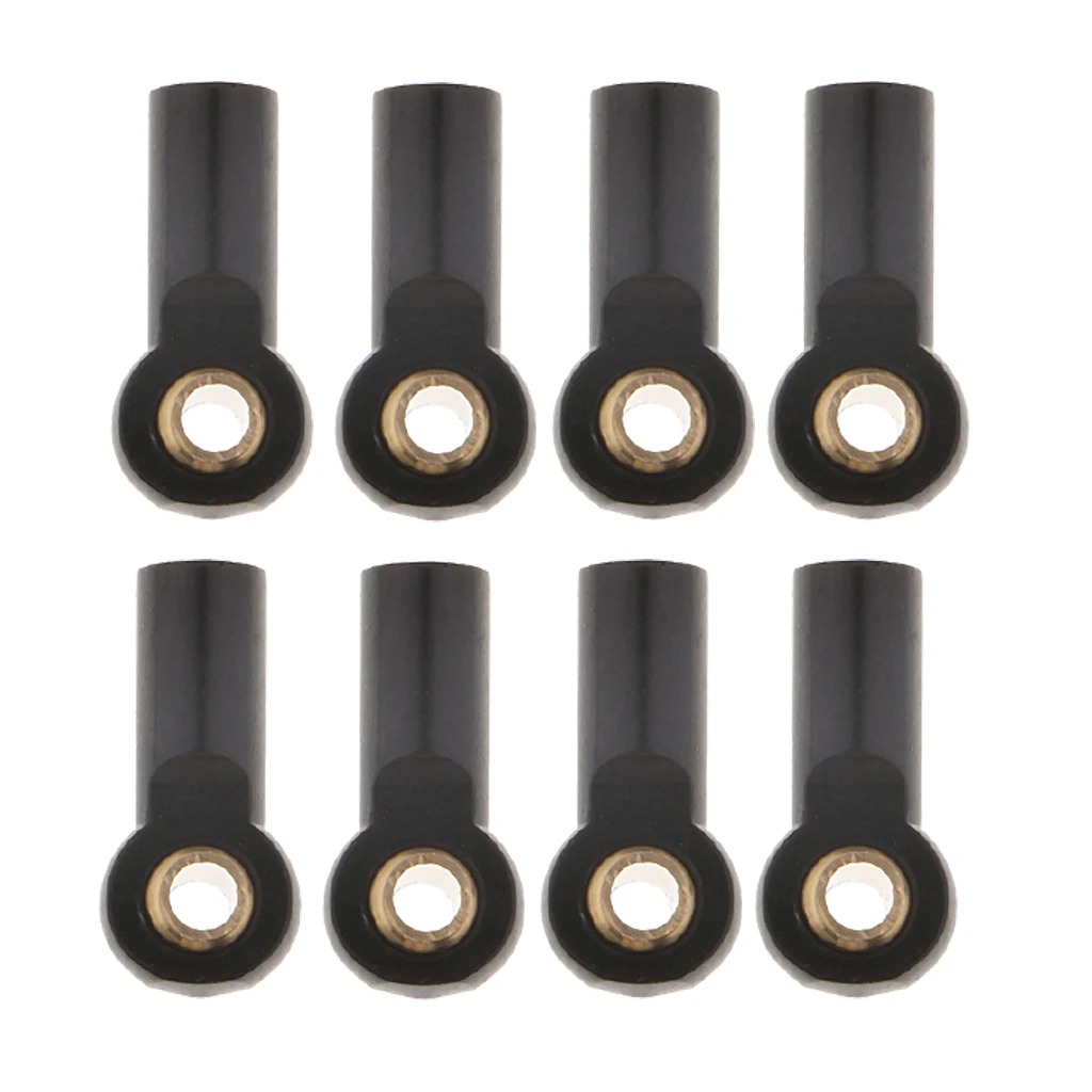 Pack of 8Pcs Aluminum Alloy M3 Metal Ball Head Holder Tie Link Rod End Joint RC Climbing Crawlers Car For 1:10 D90 SCX10