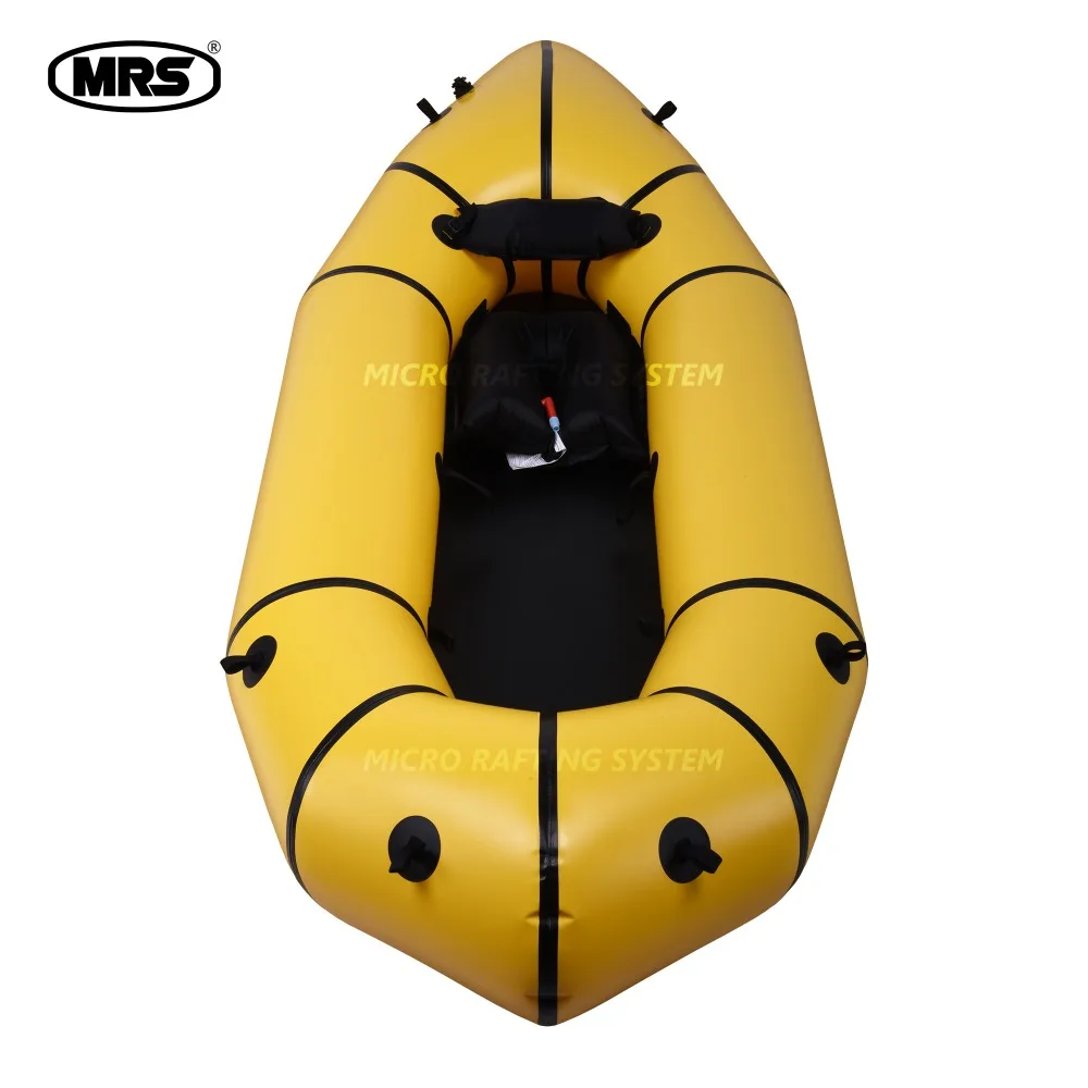 [MRS][Tulo] Micro rafting systems yellow ultra-light inflatable packraft Kayak boat for fishing  wholesale go hiking