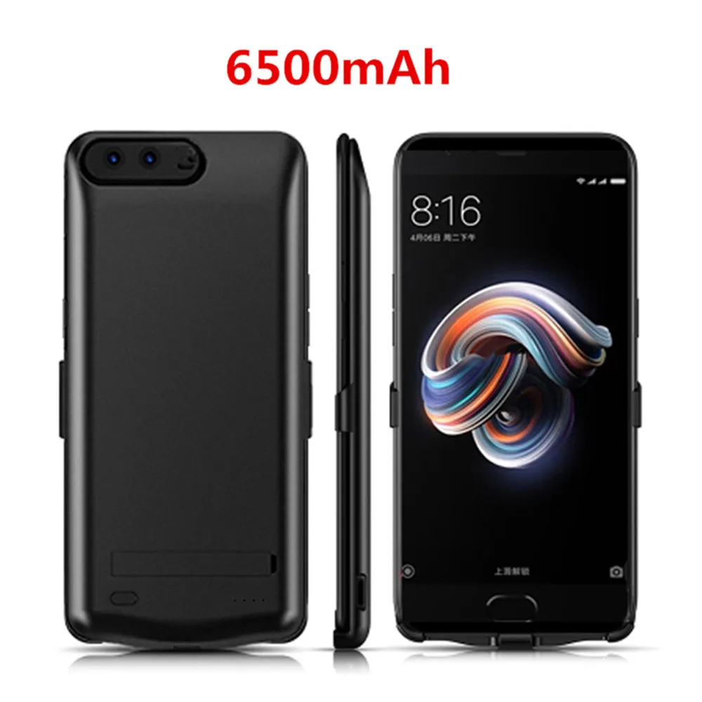 NTSPACE 6500mAh External Battery Charging Cases For Xiaomi Mi Note 3 Battery Case Portable Powerbank Cover For Xiaomi Note 3