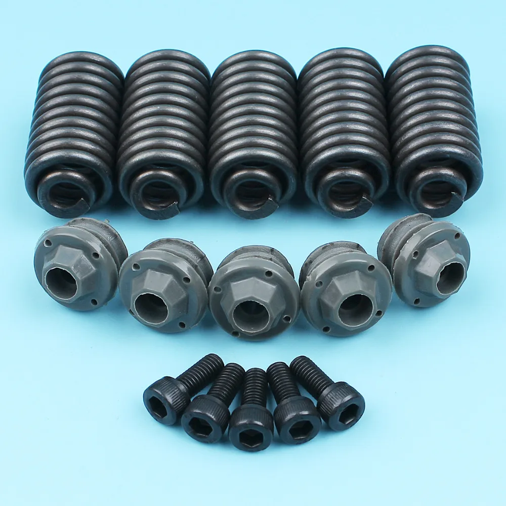 Imagem -05 - Antivibe Elemento de Montagem da Mola para Motosserra Husqvarna 570 575xp 576xp 362 365 371 371xp 372 372xp av Cilindro para Guiador x