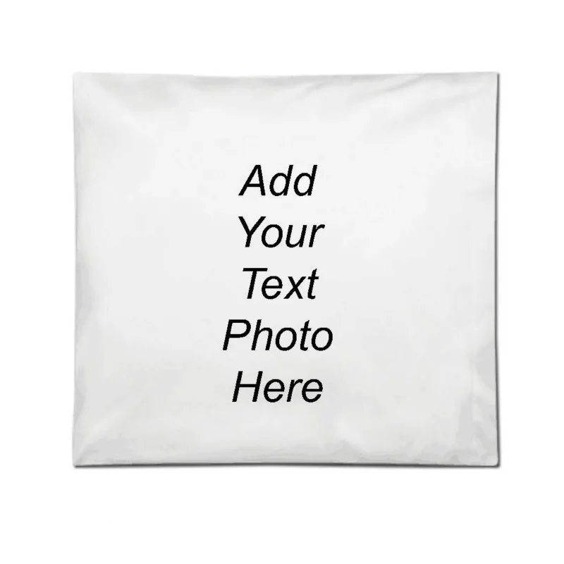 RULDGEE Custom Picture Pillow Cover Kpop Pillowslip Pet Wedding Personal Life Photo Customize Gift Home Cushion Cover Pillowcase