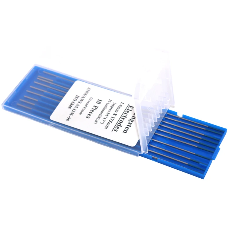 Welding Equipment Accessory 10pcs Blue head Lanthanated Tungsten Electrode TIG Tungsten Needle/Tungsten Rod/Solder Pin