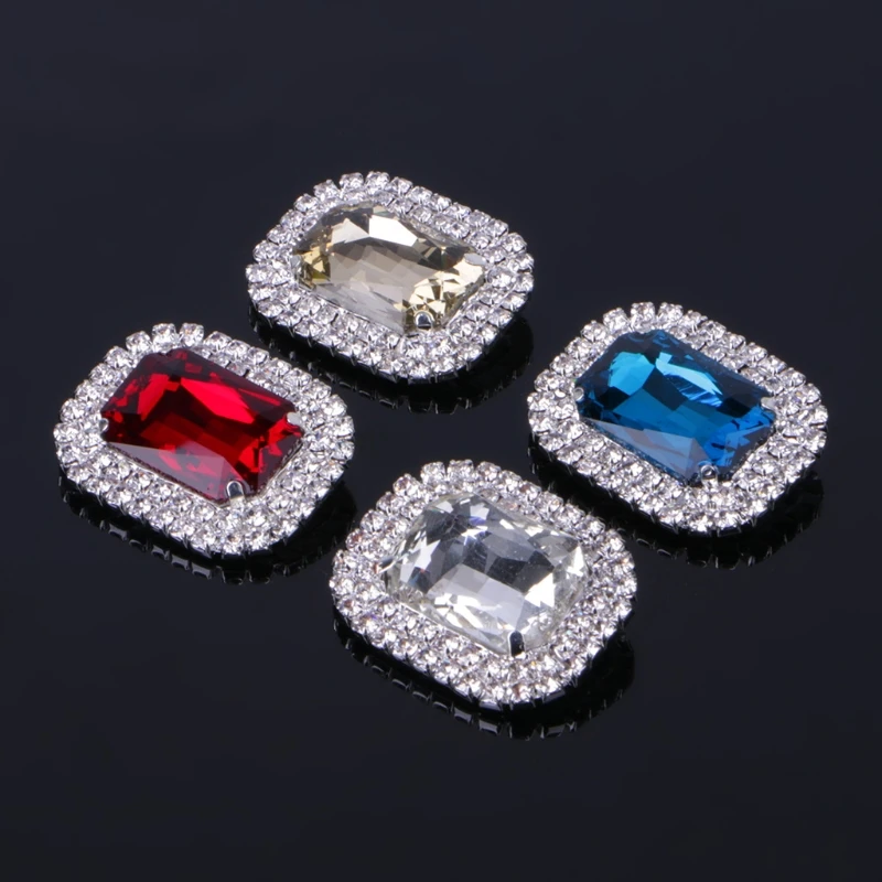 1 paire de décorations de chaussures à Clips, strass acryliques, alliage de verre, botte de mariage, bijoux, accessoires, vente en gros, livraison directe