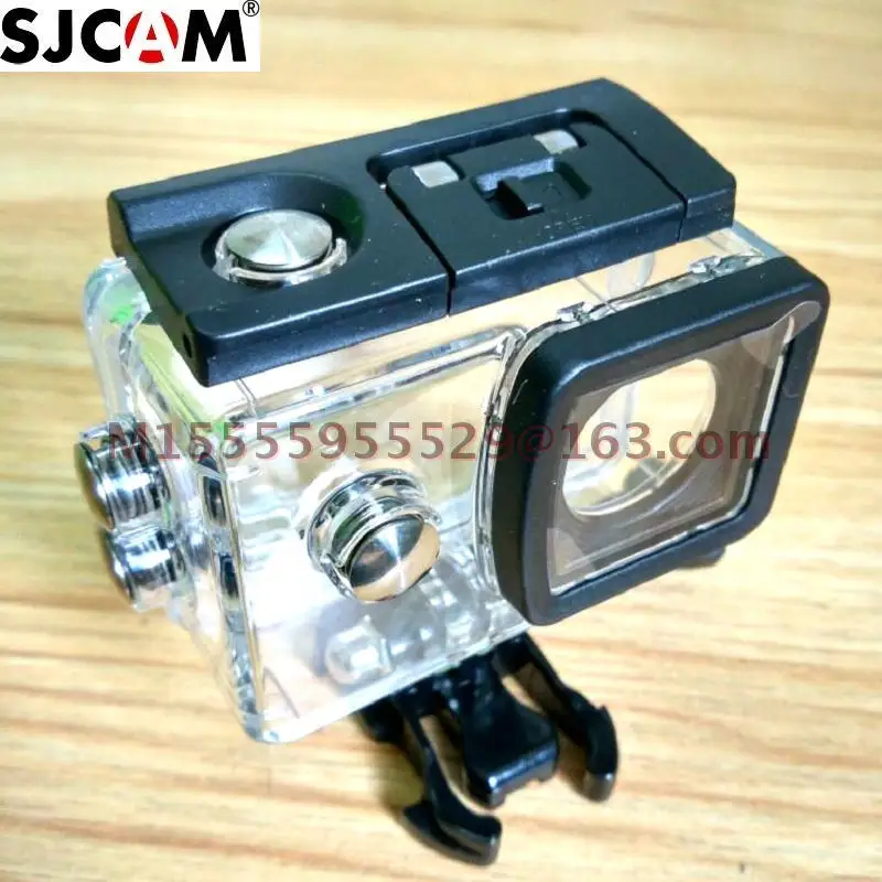 2018 جديد الأصلي SJCAM SJ4000 للماء حالة الغوص 30M ل SJ4000/ sj4000 wifi عمل الكاميرا اكسسوارات تحت الماء الإسكان