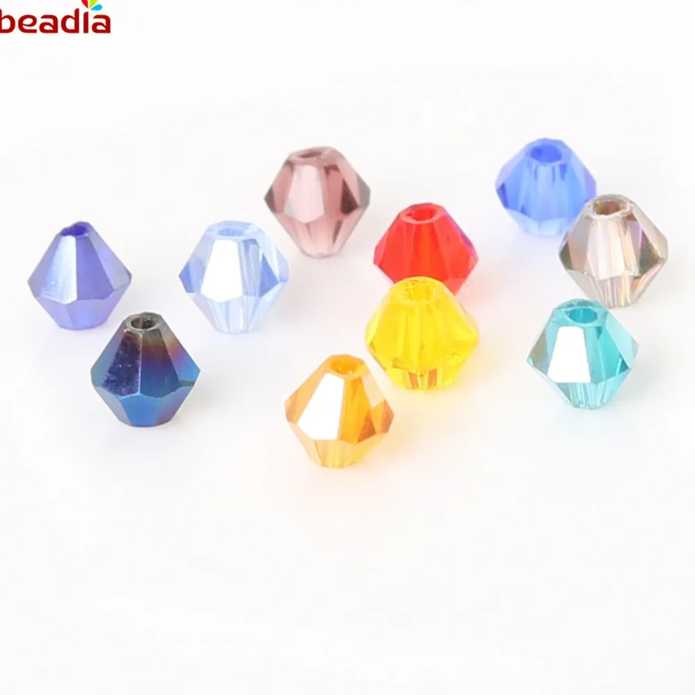 New Arrival Approx135pcs/lot 3mm Crystal Beads Charm Faceted Glass Bead Loose Spacer Bead For DIY Handmade Jewelry Making