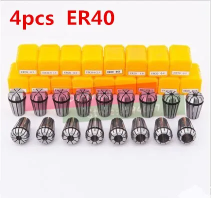 

Free Shipping 4PCS for Choose ER ER40 Collet Chuck for Spindle Motor Engraving/Grinding/Milling/Boring/Drilling/Tapping