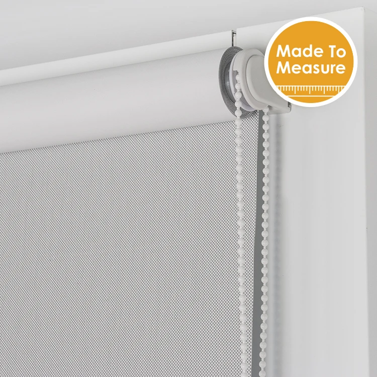 SCHRLING базовые рулонные шторы, солнцезащитная плотная ткань для оконных штор для спальни, 100% затенение, индивидуальный размер