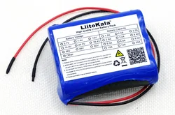 Liitokala nowy 12 V 2600 mAh akumulator litowo-jonowy Monitor kamera telewizji przemysłowej bateria 12.6 V do 11.1 V 18650 zasilanie awaryjne brak wtyczka DC