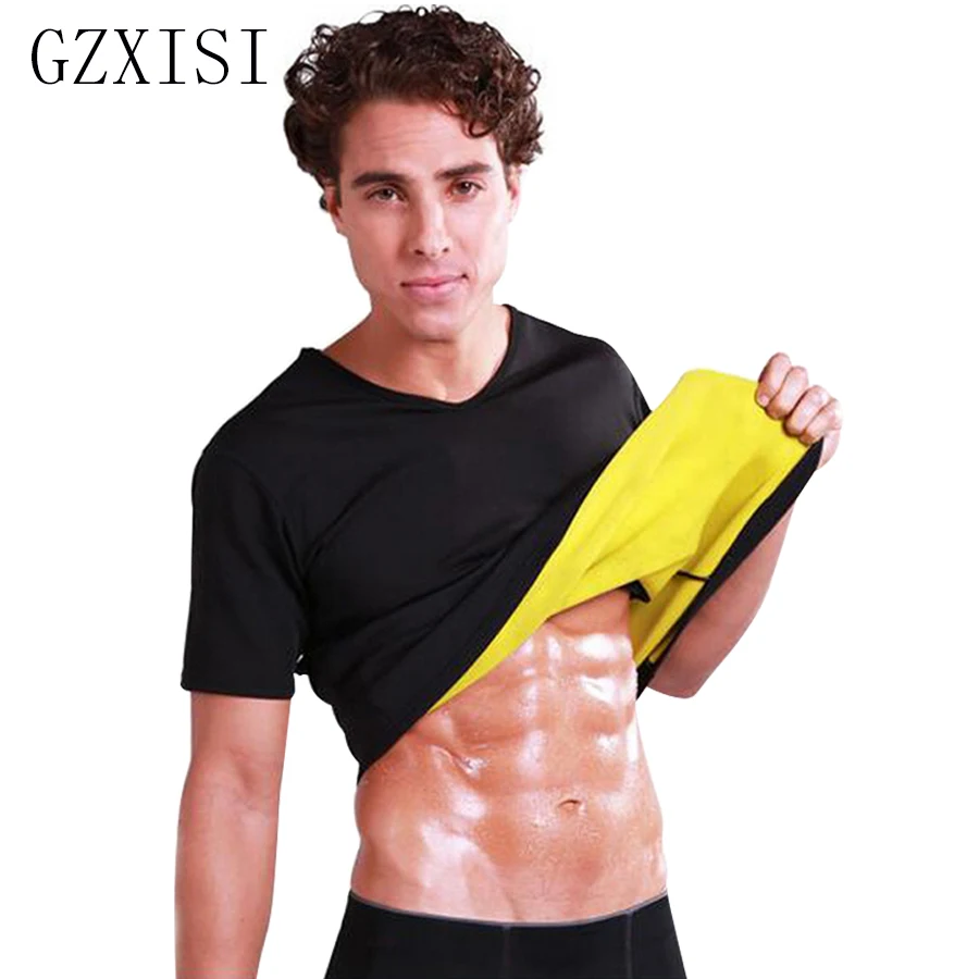 Slimming Belt Body Shaper Waist Trainer Hot Waist Trainer Corset Mens Bodysuit T Shirt Corset Neoprene Shaper Underwear