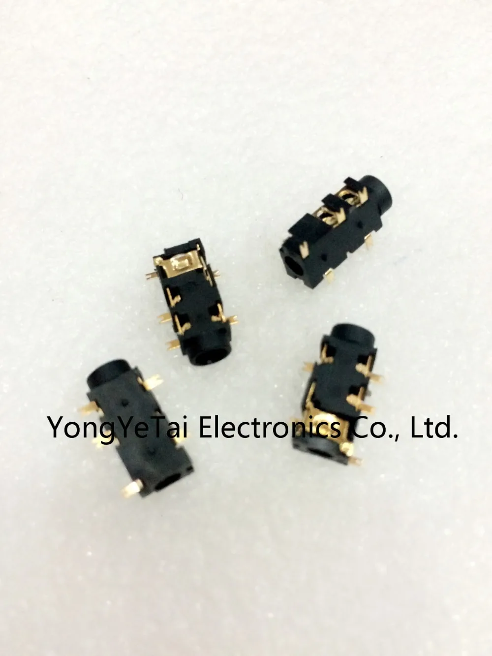 

YYT PJ-327A headphone jack 3.5MM audio interface gilded five feet 5P pin female headset cap SMD