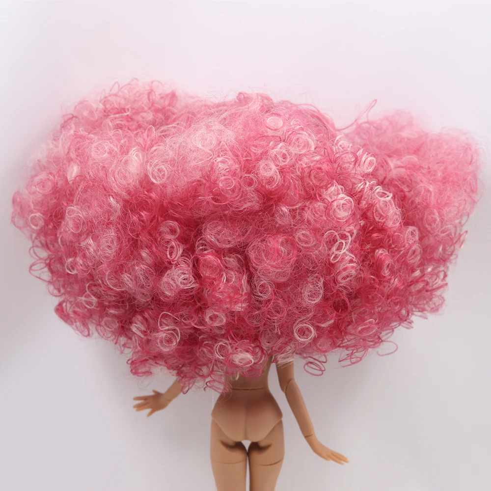 RBL ICY DBS Blyth Doll Scalp Short hair Afro Wigs Including the hard endoconch series50 ob24 anime girl