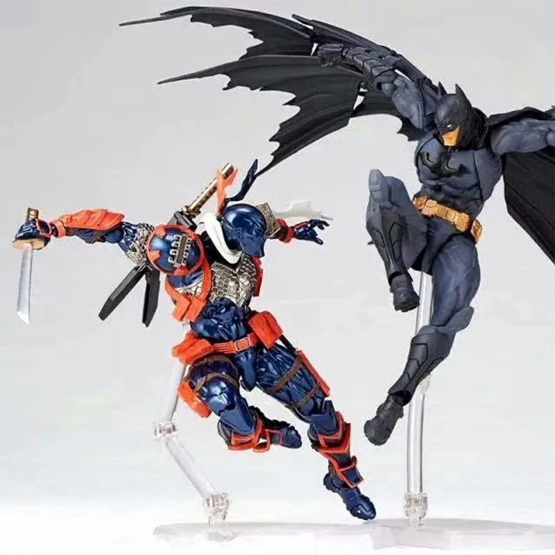 DC Amazing Yamaguchi Revoltech Deathstroke Action Figure Model Toy Doll Gift