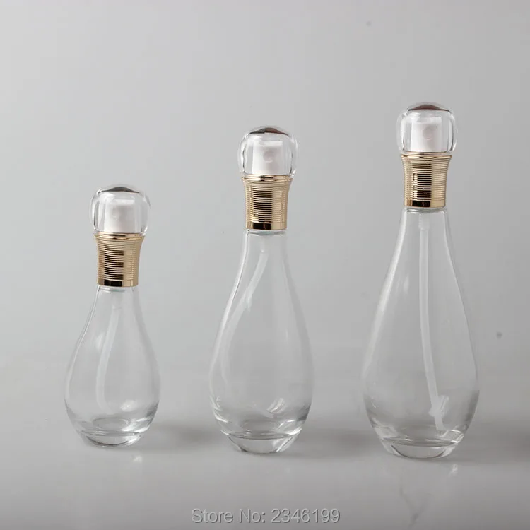 100ML/100ML/60ML/8 개/몫/빈 유리 화장품 액체 스프레이 병 DIY 유리 로션 펌프 컨테이너, 크림 항아리, 에멀젼 병