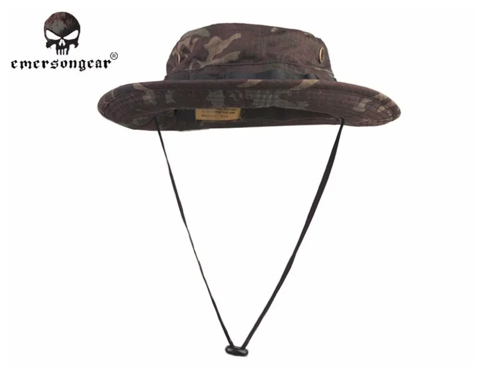 

EmersonGear Military Combat Hat Tactical Boonie Hat Multicam Black EM8729