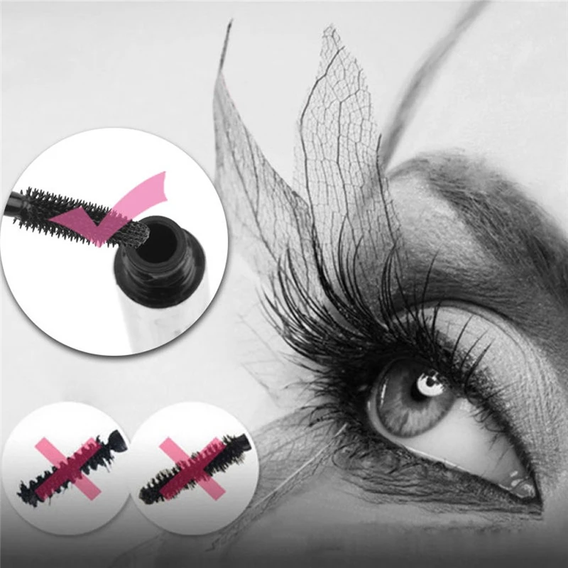 NEW Quick Dry Curling Eyelash Mascara Curling Lengthening Eyelash Extension Cosmetic Waterproof Liquid Mascara Volume Eyelashes