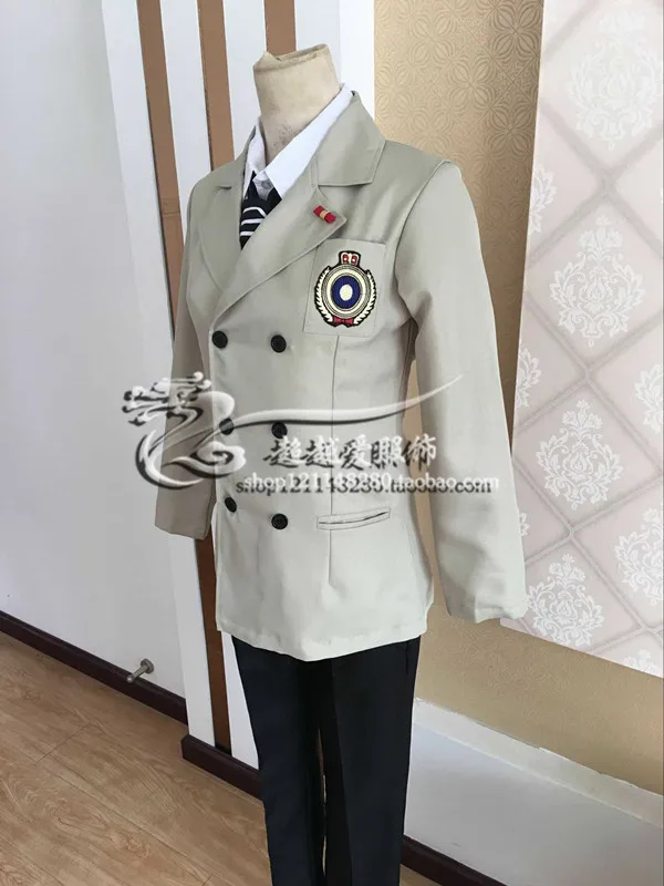 Persona 5 Second Advent of the Detective Prince Goro Akechi Uniform Cosplay Costume C012