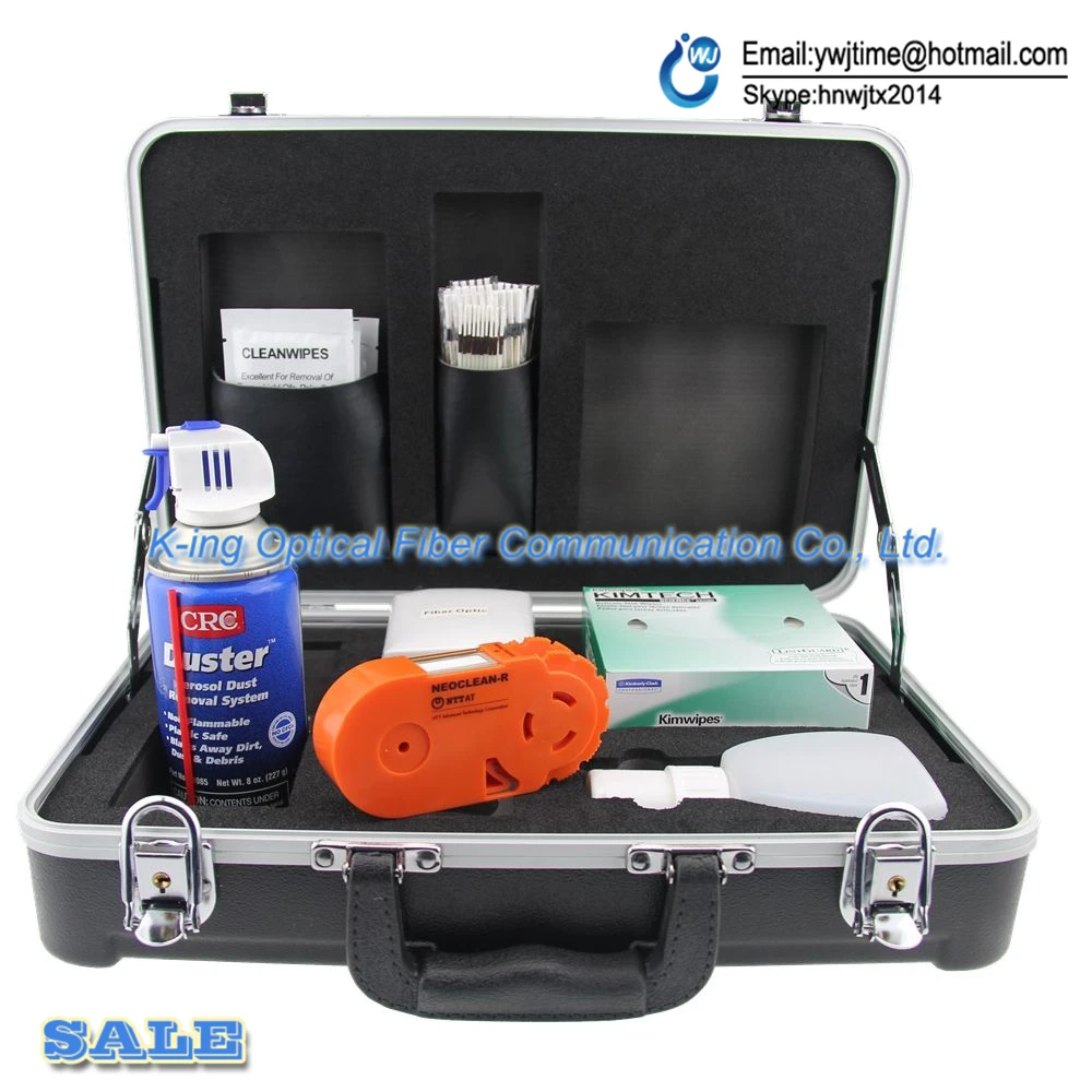 Fiber Optic Cleaning Kit KF-710C Japanese fiber cleaning pen NTT cleaner Cotton swab cleaning tool kit BY DHL