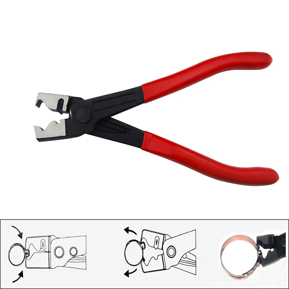 R Type Collar Hose Clip Clamp Pliers Water Pipe CV Boot Clamp Calliper Car Repair Hand Tools