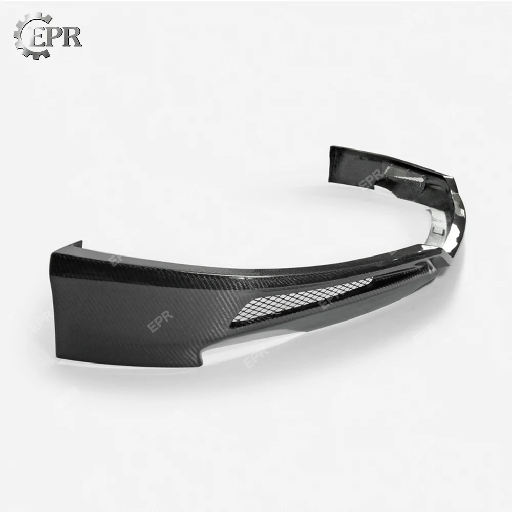 For Mazda 3 Axela 5Dr BM 2017 HT Style Carbon Front Lip Body Kit Tuning Part Trim For Mazda 3 Carbon Fiber Bumper Lip