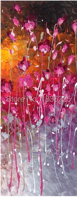 

oil painting on canvas high quality canvas paitnings cheaper watercolor flowers oil painting abstarct oil painting home decor