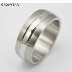 316L Stainless Steel Ring Mens Jewelry Wedding Band Silver Color Finger Ring Size 5.5 6 7 8 9 10 13 14