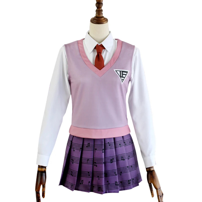 

New Danganronpa V3 Akamatsu kaede Cosplay Costume Halloween Carnaval Christmas Costume