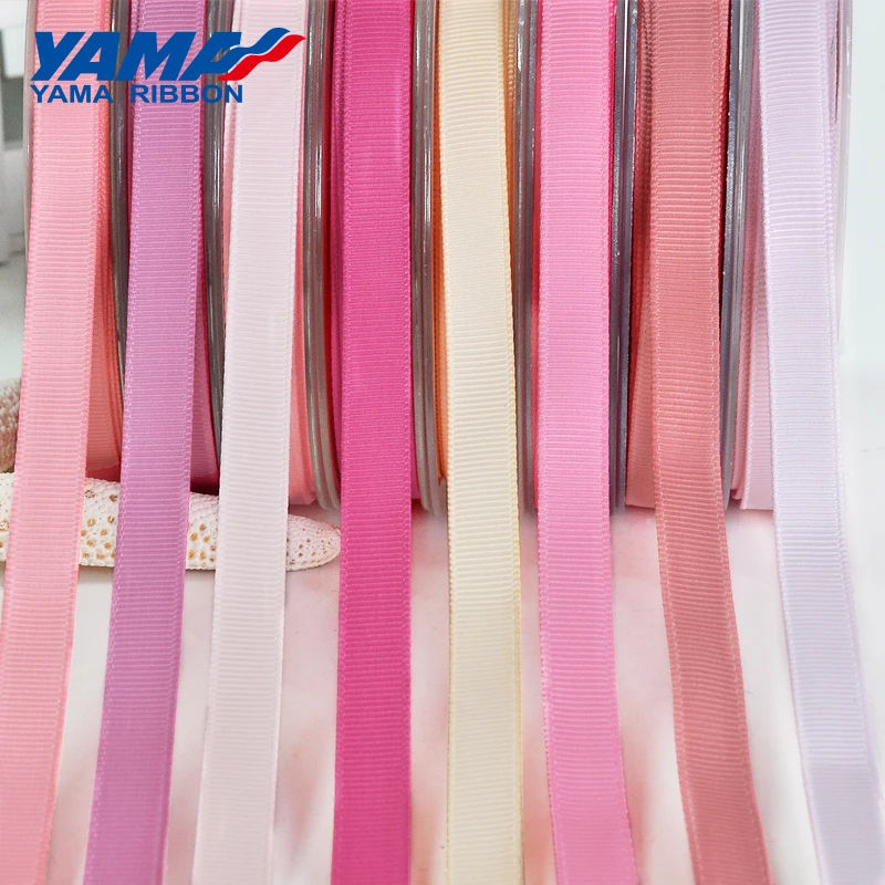 YAMA Black White Red Wholesale Grosgrain Ribbon 50mm 57mm 63mm 75mm 89mm 100mm 100 yards/lot 2\