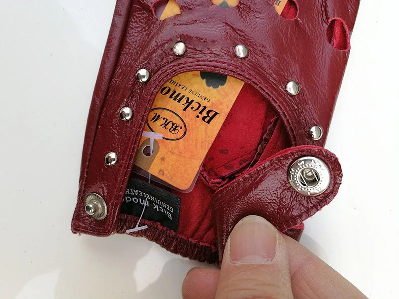 Women's Summer Leather Full Finger Gloves Unlined Thin Fashion Spring Autumn Motorcycle Riding Sheepskin Driving