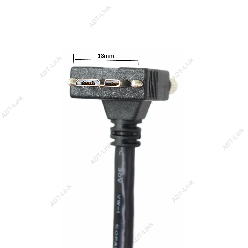 Industrial Camera link Cables USB 3.0 FA Robot Connector Cable Micro-B For Hikvision ,Basler,Balsa ,JAI ,FLIR ,OMRON ,Viewkks