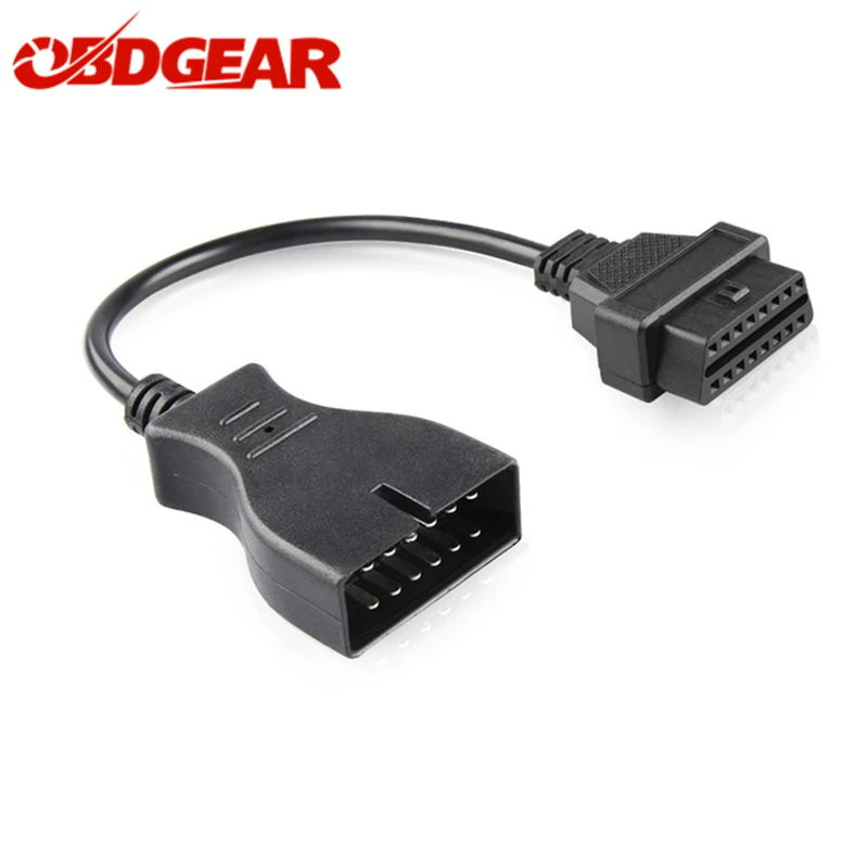 Best Gm12 OBD2 Adapter Cable for GM12 Pin ODB Connector to OBD II 16Pin Car Diagnostic Tool Cable for GM12 Pin Diagnosis Cable