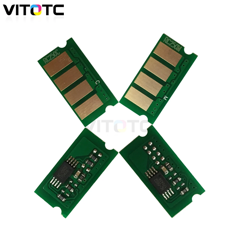 4 x Rfill Toner Cartridge reset chip For Ricoh SPC340DN SP C340dn 340DN Color MFPs Laser Printer