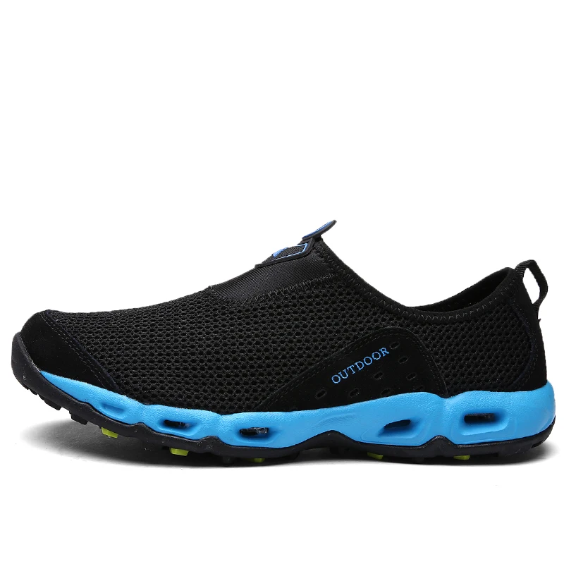 2026 Summer Classic Men Women Couple Sports Aqua Shoes Breathable Slip On Sneakers Comfortable Water Trekking Outdoor Footwear