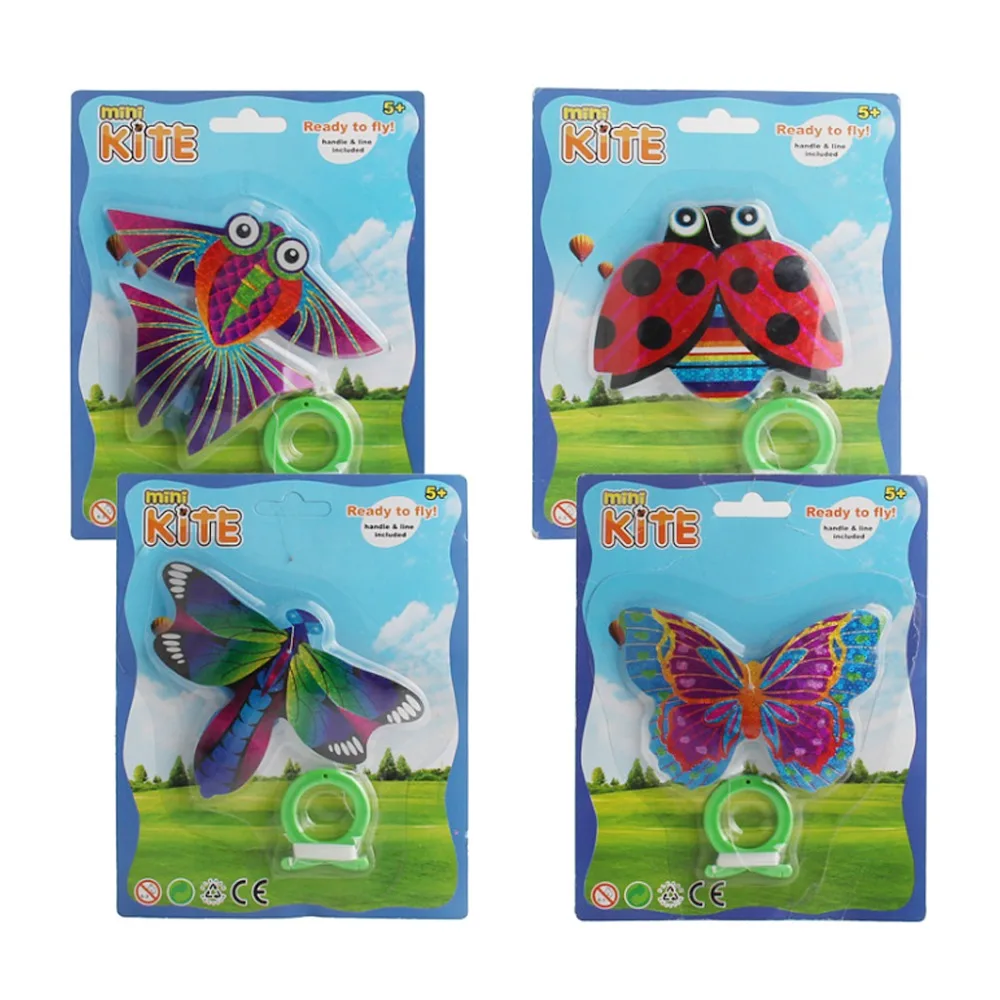 Cartoon Insect Vliegtuigen Mini String Vliegeren Speelgoed Kinderen Gift Outdoor Sport