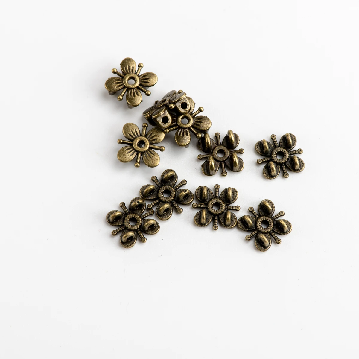 Flower Connector Beads & Jewelry Making DIY Jewelry Making Findings Handicraft Accessories For Jewelries Needlework #JZ121