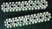 

180pcs Tibetan silver metal 7 holes spacer bar beads for jewelry making