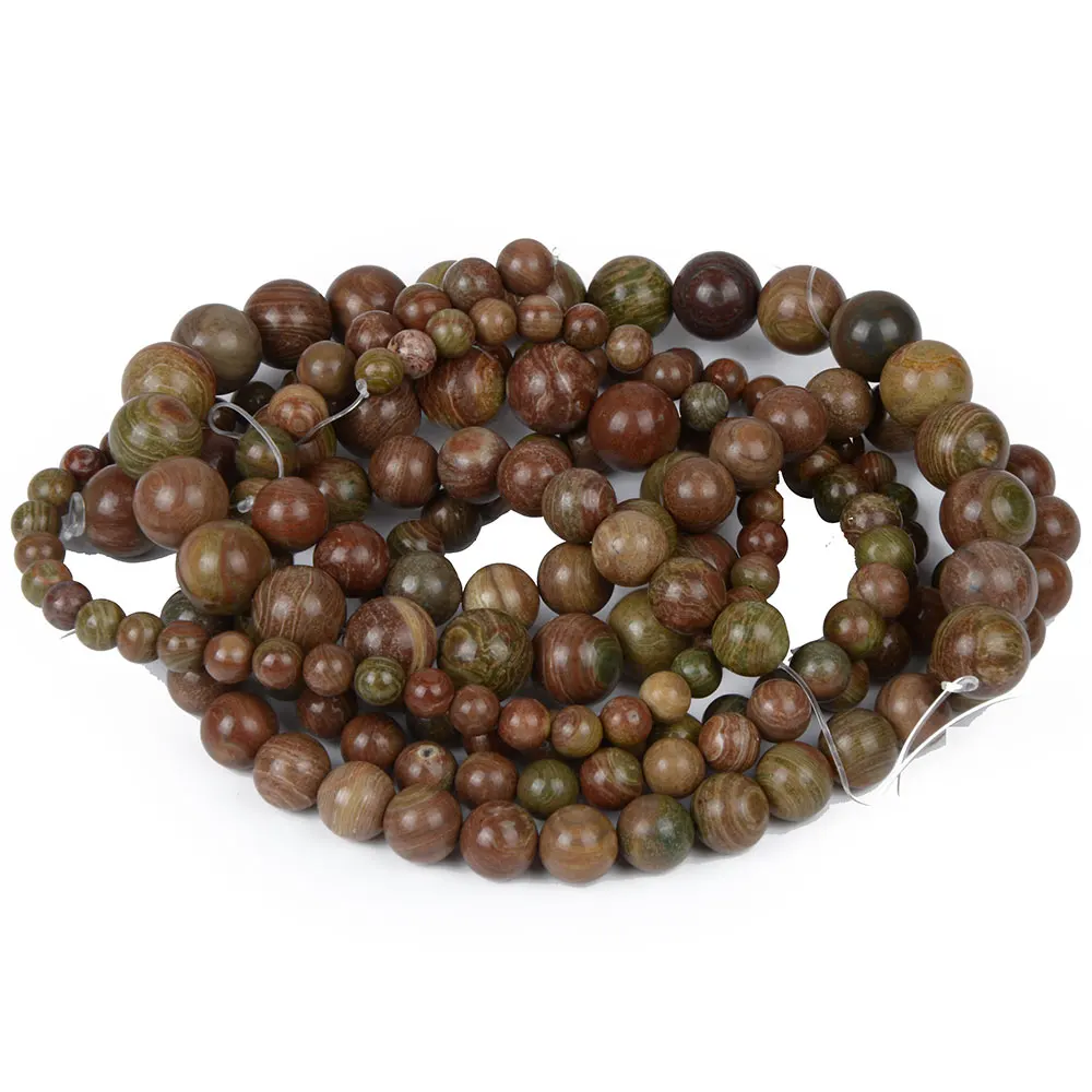 Color Cobblestone Stone Indonesia Xylopal Loose Beads Women Jewelry Fashion Making Beads 4 6 8 10 12mm